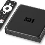 Enhanced Streaming Android TV Box - G1 Smart Android TV Box Compatible with Netflix/Google,4GB RAM,32GB ROM,4K HDR10+,Dolby Vision,AV1,Google Assistant,Chromecast,WiFi 6,BT 5.0,S905x4 Chip