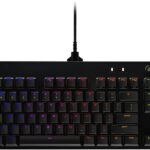 Logitech G PRO Mechanical Gaming Keyboard, Ultra Portable Tenkeyless Design, Detachable Micro USB Cable, 16.8 Million Color LIGHTSYNC RGB backlit keys - Black