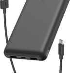 Belkin USB C Portable Charger 20000 Mah, 20K Power Bank With Type Input Output Port And 2 A Ports Included To Cable For Iphone, Galaxy, More – Black