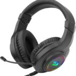 Redragon HYLAS H260 RGB Wired Gaming Headset for PC, PS5/PS4, Xbox One - Black