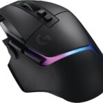 Logitech G502 X PLUS LIGHTSPEED Wireless RGB Gaming Mouse - Optical mouse with LIGHTFORCE hybrid switches, LIGHTSYNC RGB, HERO 25K gaming sensor, compatible with PC - macOS/Windows - Black