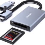 BENFEI CFexpress Type B Card Reader with USB 3.2 (Gen 2) 10Gbps, USB-C&USB-A 2-in-1 Type B CFexpress Adapter, Compatible with Windows/Mac/Linux/Android