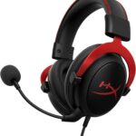HyperX Cloud II Gaming Headset for PC & PS4 & Xbox One, Nintendo Switch, Red, Wired