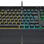 ASUS ROG Strix Scope II 96 Wireless Gaming Keyboard, Tri-Mode Connection, Dampening Foam & Switch-Dampening Pads, Hot-Swappable Pre-lubed ROG NX Snow Switches, UV-Coated ABS Keycaps, Arabic layout
