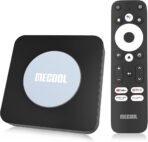 MECOOL KM2 PLUS Netflix and Google-certified 4k streaming device Android TV Smart Box are powered by S905X4-B Quad-Core A55 CPU with AV1 HDR. Runs on the latest Android TV system Android 11